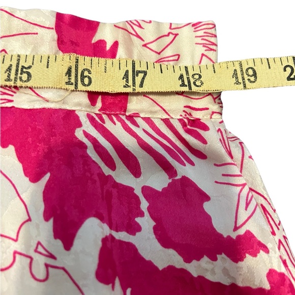 Sady king pink and white silk skirt measurements in pictures - Picture 5 of 6